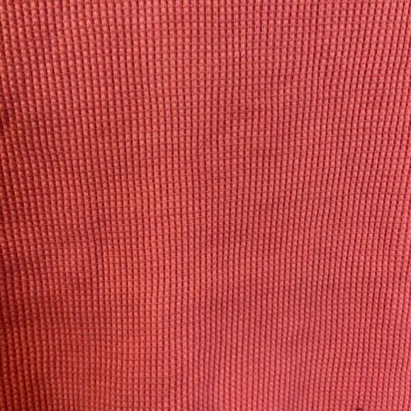 BP. Crew-Neck Thermal Knit Long Sleeve Lettuce Edge Tee Top NWT - Picture 7 of 7